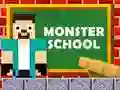 Herobrine vs Monster School — δωρεάν online παιχνίδι