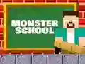 Monster School: Roller Coaster & Parkour — δωρεάν online παιχνίδι