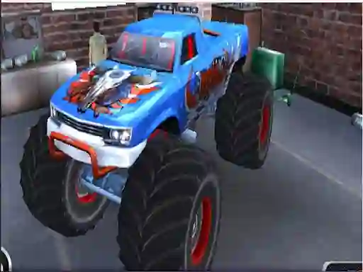 Monster Truck Stunt Adventure — δωρεάν online παιχνίδι