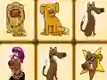 Mahjong dogs — δωρεάν online παιχνίδι