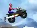 Spiderman Snow Scooter — δωρεάν online παιχνίδι