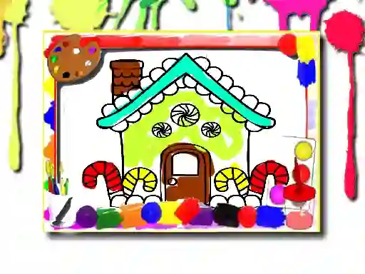 House Coloring Book — δωρεάν online παιχνίδι