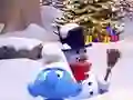 Smurfy Snowballs — δωρεάν online παιχνίδι