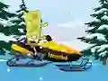 Spongebob Snowmobile — δωρεάν online παιχνίδι