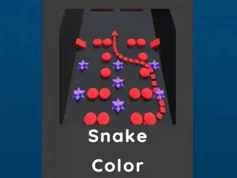 Snake Color — δωρεάν online παιχνίδι