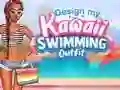 Design My Kawaii Swimming Outfit — δωρεάν online παιχνίδι