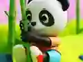 Coloring Book: Two Pandas — δωρεάν online παιχνίδι