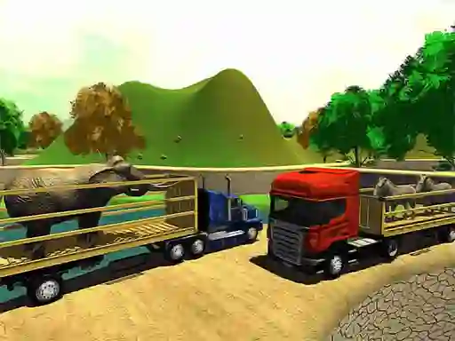 Offroad Animal Truck Transport Simulator 2020 — δωρεάν online παιχνίδι