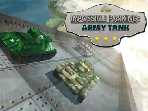 Impossible Parking: Army Tank — δωρεάν online παιχνίδι