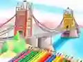 Coloring Book: London Bridge — δωρεάν online παιχνίδι