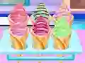 Make Ice Cream Cone Wafer Biscuits — δωρεάν online παιχνίδι