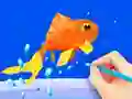 Coloring Book: Fish — δωρεάν online παιχνίδι