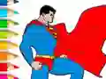 Coloring Book: Superman — δωρεάν online παιχνίδι