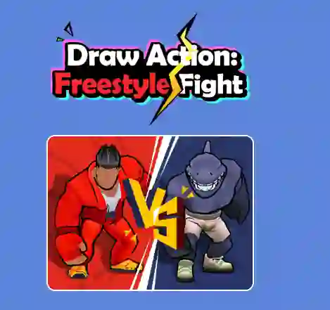 Draw Action: Freestyle Fight — δωρεάν online παιχνίδι