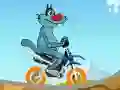 Oggy And The Cockroaches Bike — δωρεάν online παιχνίδι