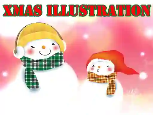Xmas Illustration — δωρεάν online παιχνίδι