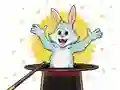 Coloring Book: Magic Rabbit — δωρεάν online παιχνίδι
