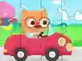 Jigsaw Puzzle: Driving Car — δωρεάν online παιχνίδι