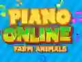 Piano Online Farm Animals — δωρεάν online παιχνίδι