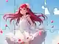 Jigsaw Puzzle: White Dress Girl — δωρεάν online παιχνίδι