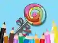 Coloring Book: Lollipop — δωρεάν online παιχνίδι