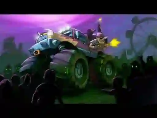 Zombie Smash: Monster Truck Racing — δωρεάν online παιχνίδι