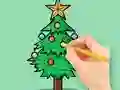 Coloring Book: Christmas Tree — δωρεάν online παιχνίδι