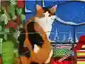 Jigsaw Puzzle: Christmas Cat — δωρεάν online παιχνίδι