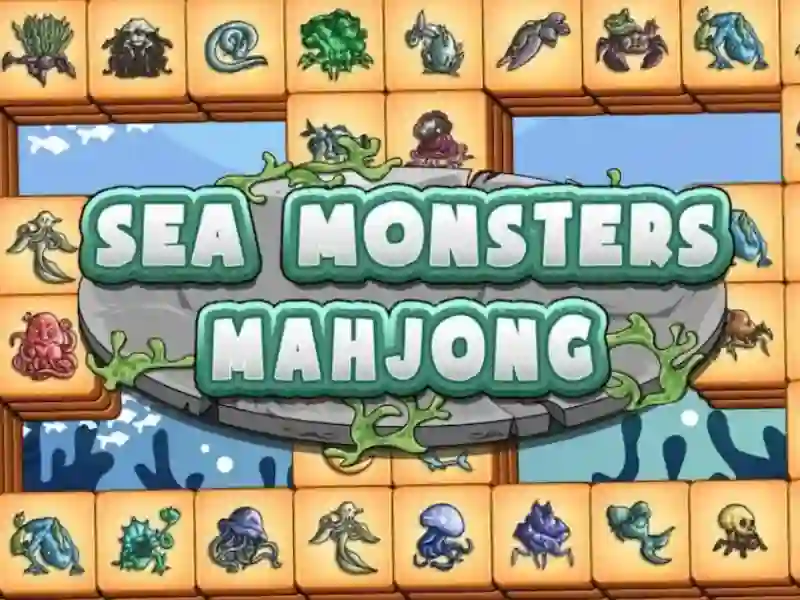 Sea Monsters Mahjong — δωρεάν online παιχνίδι