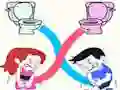 Toilet Rush Race: Pee Master — δωρεάν online παιχνίδι
