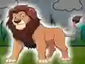 Giant Lion Escape — δωρεάν online παιχνίδι