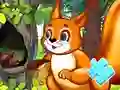 Jigsaw Puzzle: Squirrel Hide Food — δωρεάν online παιχνίδι