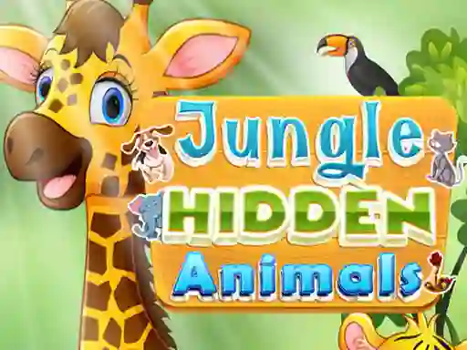 Jungle Hidden Animals — δωρεάν online παιχνίδι