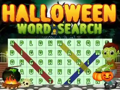 Halloween Words Search — δωρεάν online παιχνίδι