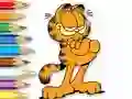 Coloring Book: Garfield Hamburger — δωρεάν online παιχνίδι