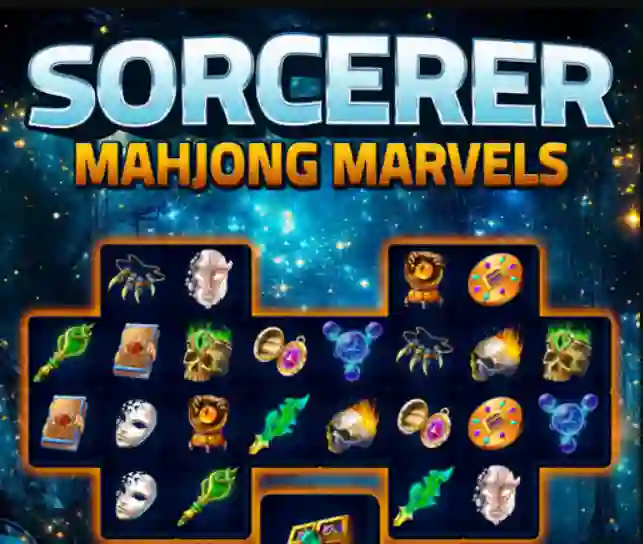 Sorcerer Mahjong Marvels — δωρεάν online παιχνίδι