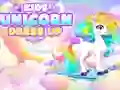 Kids Unicorn Dress Up — δωρεάν online παιχνίδι
