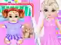 Little Elsa Caring Day — δωρεάν online παιχνίδι