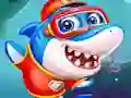 Little Panda Shark Family — δωρεάν online παιχνίδι