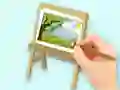 Coloring Book: Paysage Drawing Board — δωρεάν online παιχνίδι