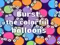 Burst the Colorful Balloons — δωρεάν online παιχνίδι