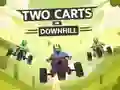 Two Carts Downhill — δωρεάν online παιχνίδι