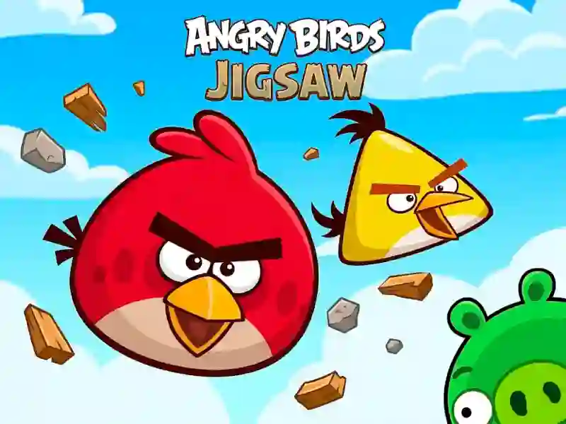 Angry Birds Jigsaw — δωρεάν online παιχνίδι