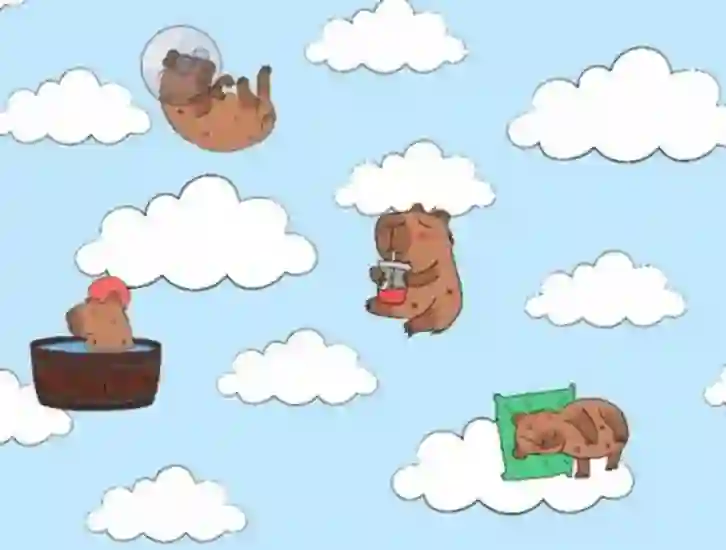 100 Hidden Capybaras — δωρεάν online παιχνίδι