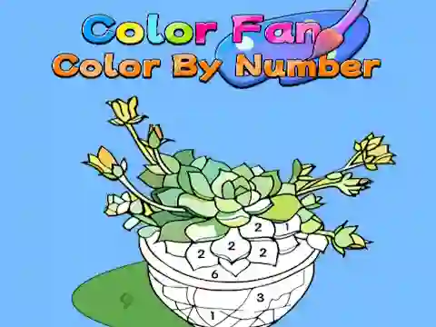 Color Fan: Color By Number — δωρεάν online παιχνίδι