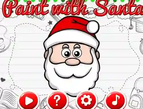 Paint With Santa — δωρεάν online παιχνίδι