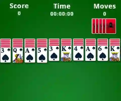 Spider Solitaire — δωρεάν online παιχνίδι