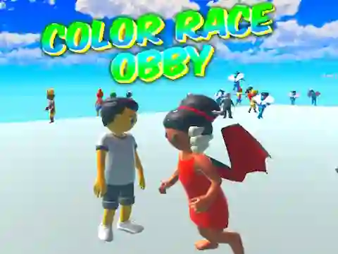 Color Race Obby — δωρεάν online παιχνίδι