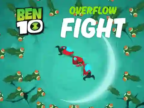 Ben 10 Overflow Fight — δωρεάν online παιχνίδι