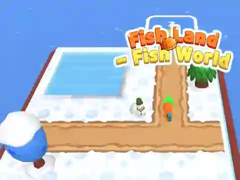 Fish Land - Fish World — δωρεάν online παιχνίδι